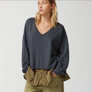 Urban outfitters out from under notch neck sweatshirt